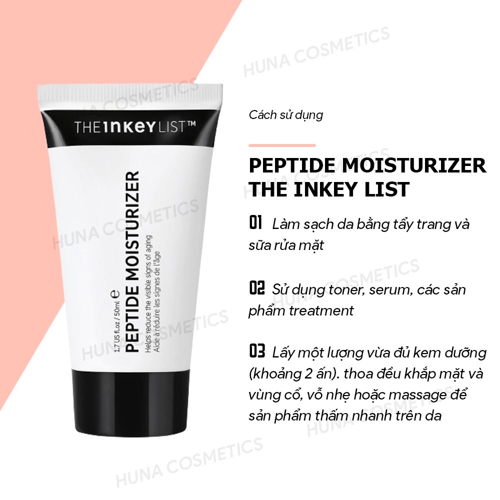 [BILL SEPHORA] KEM DƯỠNG ẨM THE INKEY PEPTIDE MOISTURIZER 50ML