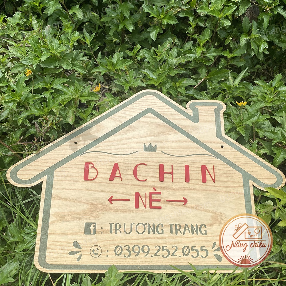 Bảng Tên Shop - Bảng Gỗ Khắc Tên - Khắc tên, thương hiệu shop - Theo yêu cầu ( Siêu Rẻ)