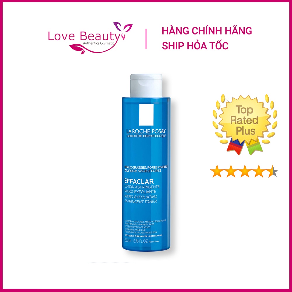 Nước hoa hồng La Roche Posay Effaclar lotion cho da dầu mụn