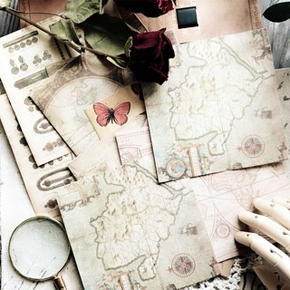 Giấy sticker background vintage London