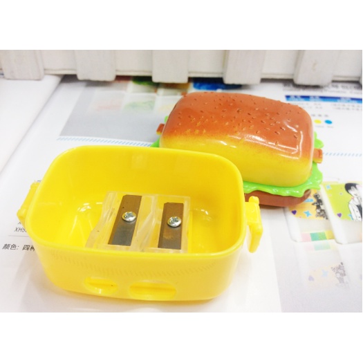 gọt bút chì bánh hamburger GB36 gọt viết chì cute dễ thương