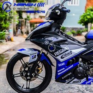 Decal tem trùm xe exciter 150 mẫu k-pax