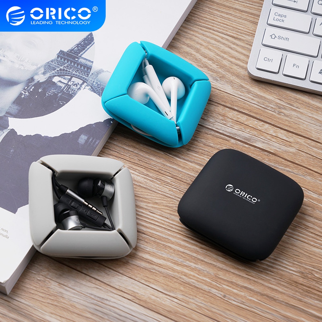 Dụng Cụ Quấn Giữ Dây Cáp Tai Nghe ORICO Bằng Silicone Tiện Lợi（ELR1）