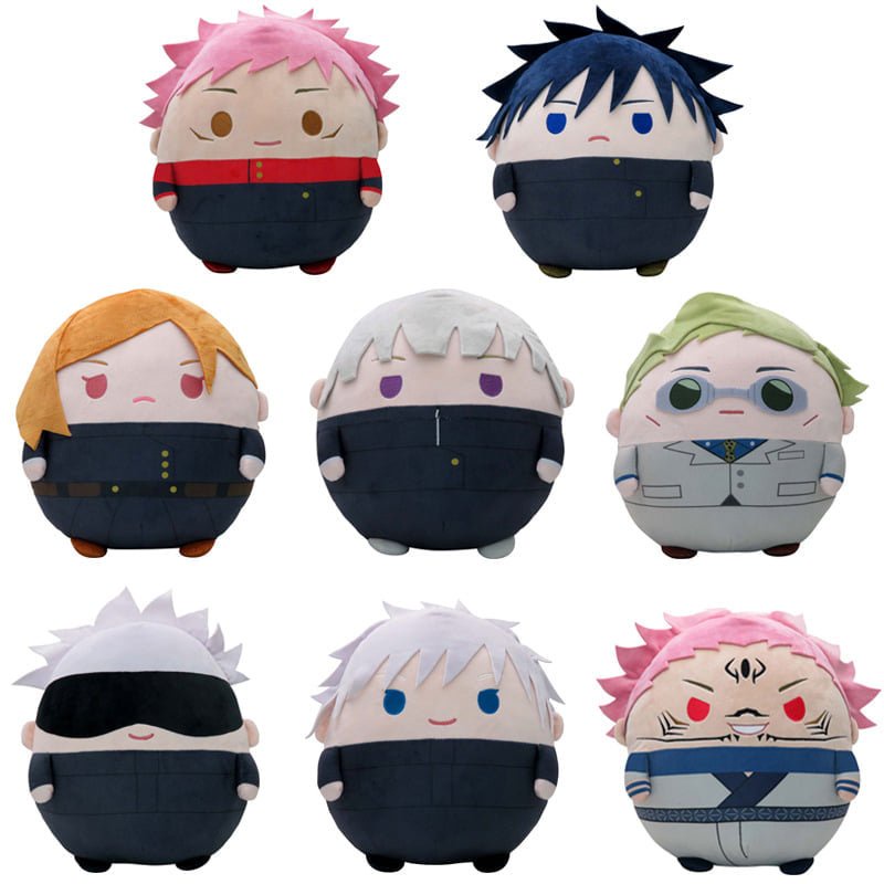 Thú nhồi bông Mochi anime Jujutsu Kaisen ngộ nghĩnh dễ thương nhiều nhân vật Gojo Satoru, Sukuna , Yuuji ,Megumi