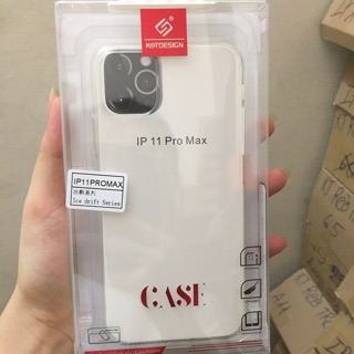 Ốp lưng KT Design iP 11 Pro Max 6.5 inch trong suốt