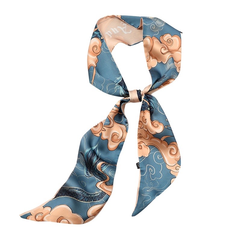 Khăn Quàng Cổ Bằng Vải Satin Phong Cách Trung Hoa