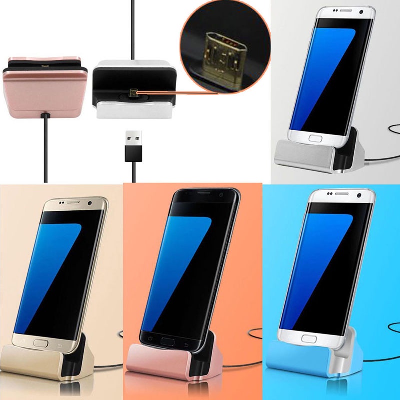 Đế Sạc Chuyển Đổi Cổng USB Đứng Cho S4 S5 S6