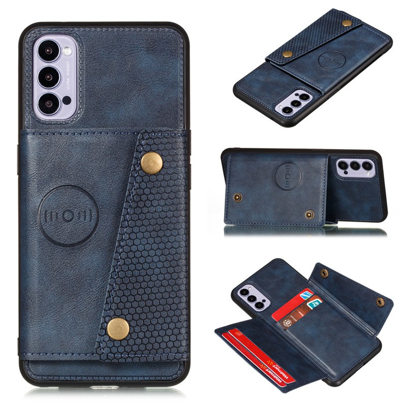 Ốp Điện Thoại Có Ngăn Đựng Thẻ Cho Oppo Reno4 5 4pro 5pro 5g Reno 5 Pro | BigBuy360 - bigbuy360.vn