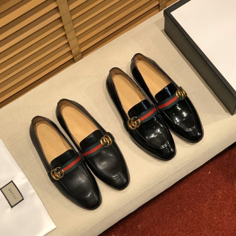 Giày lười nam Gucci da hai mẫu thời trang