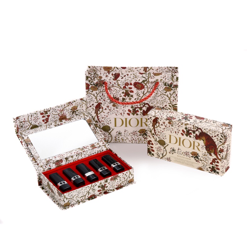 Set 5 Son Môi Dior 1.5g*5 Màu Nhung Vàng Kim Phiên Bản Giới Hạn