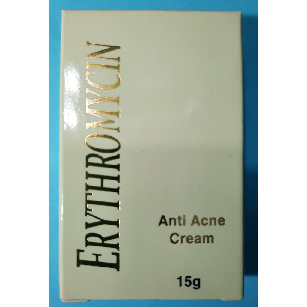 Kem mụn Médicated Erythromycin anti acne cream của Nhật