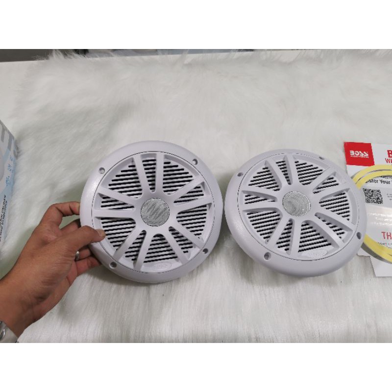 Cặp Loa Chống Nước Cho Tàu Cano 180W /cặp - 200W.  4ohm hãng BOSS AUDIO USA, Loa Chống Nước, Loa Cano, Loa Tàu Thuyền