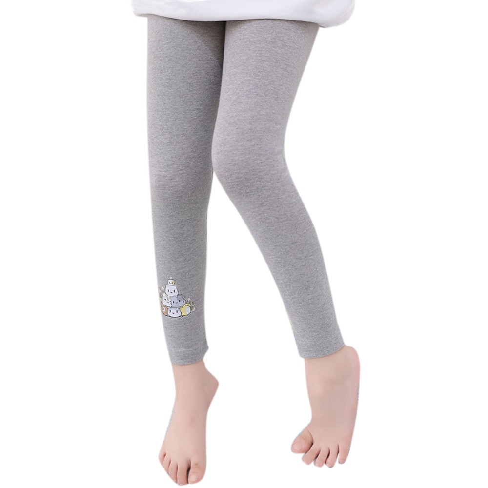 Quần Legging Cotton Hàn Quốc Cho Bé Gái