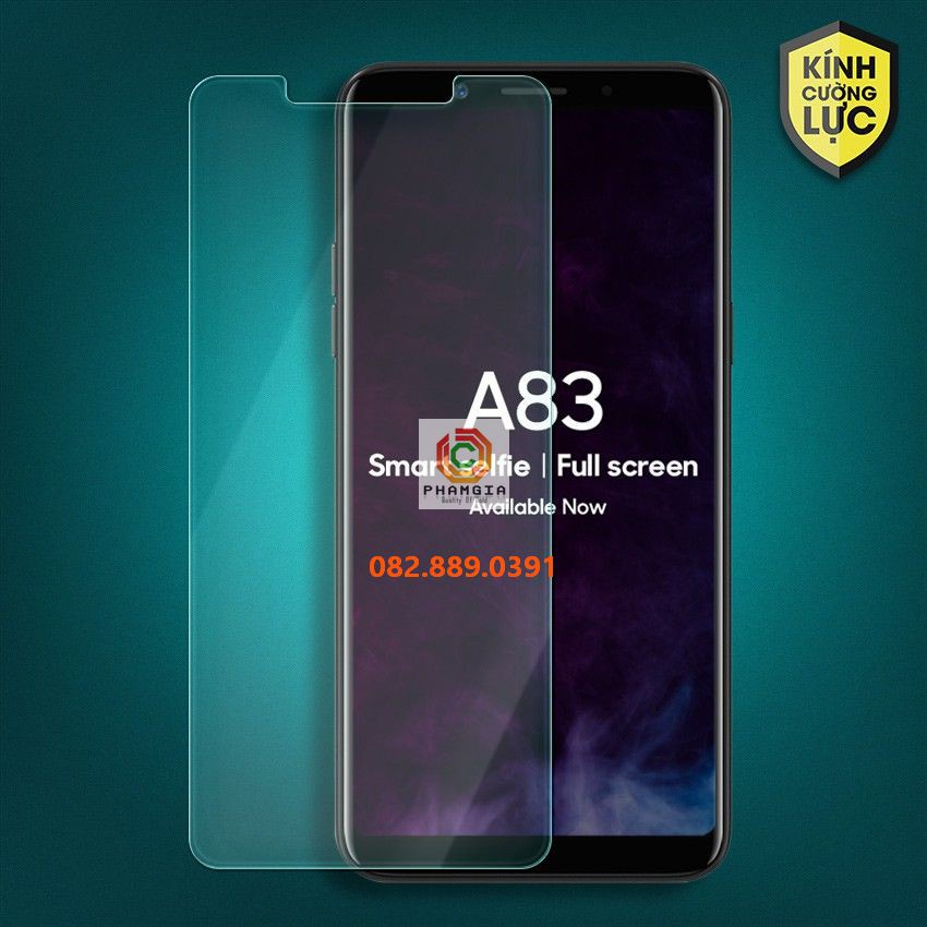Dán cường lực Oppo A83 nano dẻo siêu bền siêu đẹp