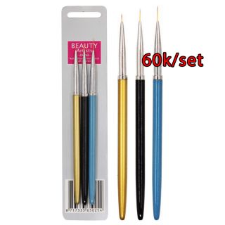 Set cọ râu 3 size PK Nail