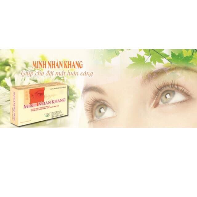 Minh nhãn khang (người giảm thị lực,đục thủy tinh thể,thoái hoá điểm vàng,khô mắt,thường xuyên làm việc máy tính)có tem