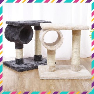 Cat Tree - Trụ Cào Móng Cho Mèo Cột Đôi - Mã DCCM191