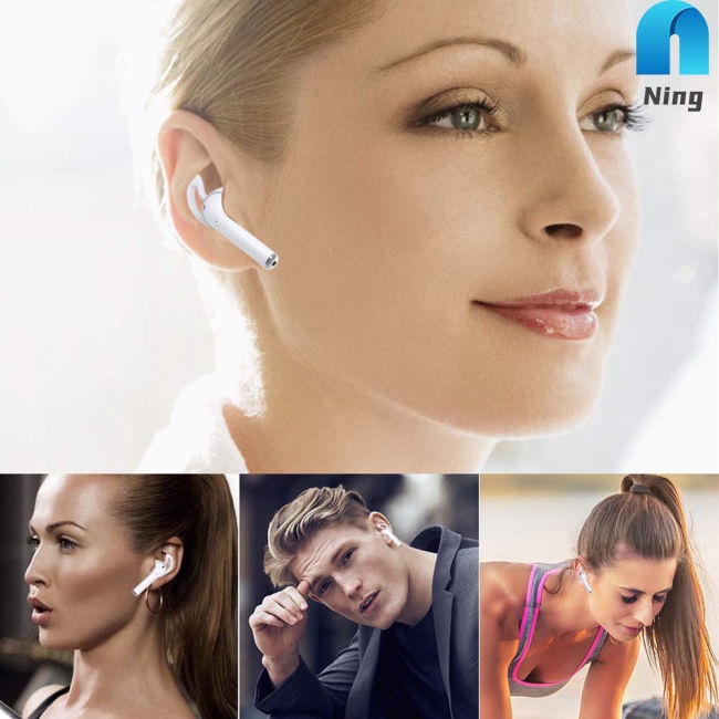 Set 1 / 3 / 5 Cặp Vỏ Bọc Móc Tai Nghe Thể Thao Cho Apple AirPods