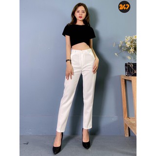 Quần tây công sở hàn quốc - cúc khóa