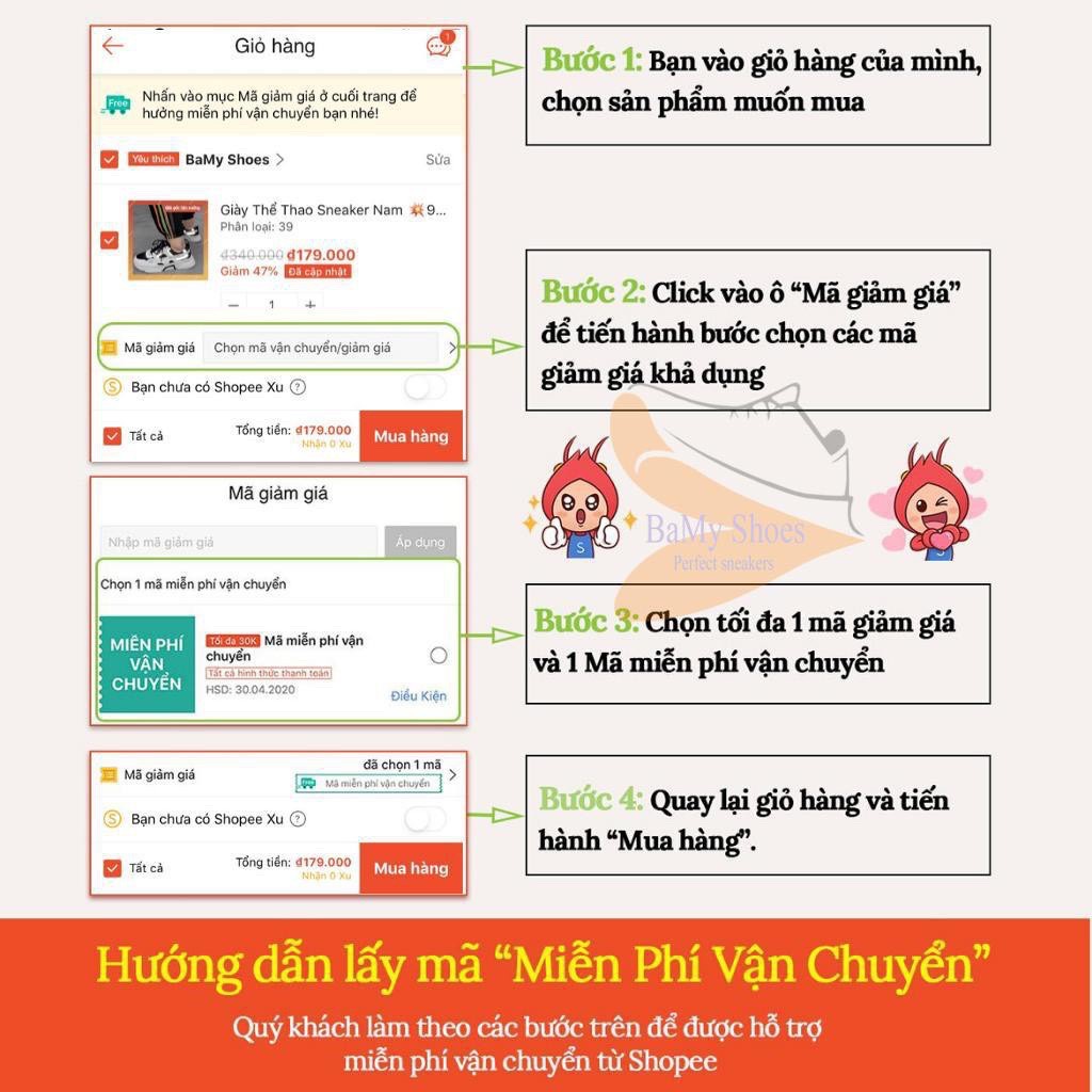 Giày thể thao nữ siêu tôn dáng, giày đi bộ nữ nhẹ êm