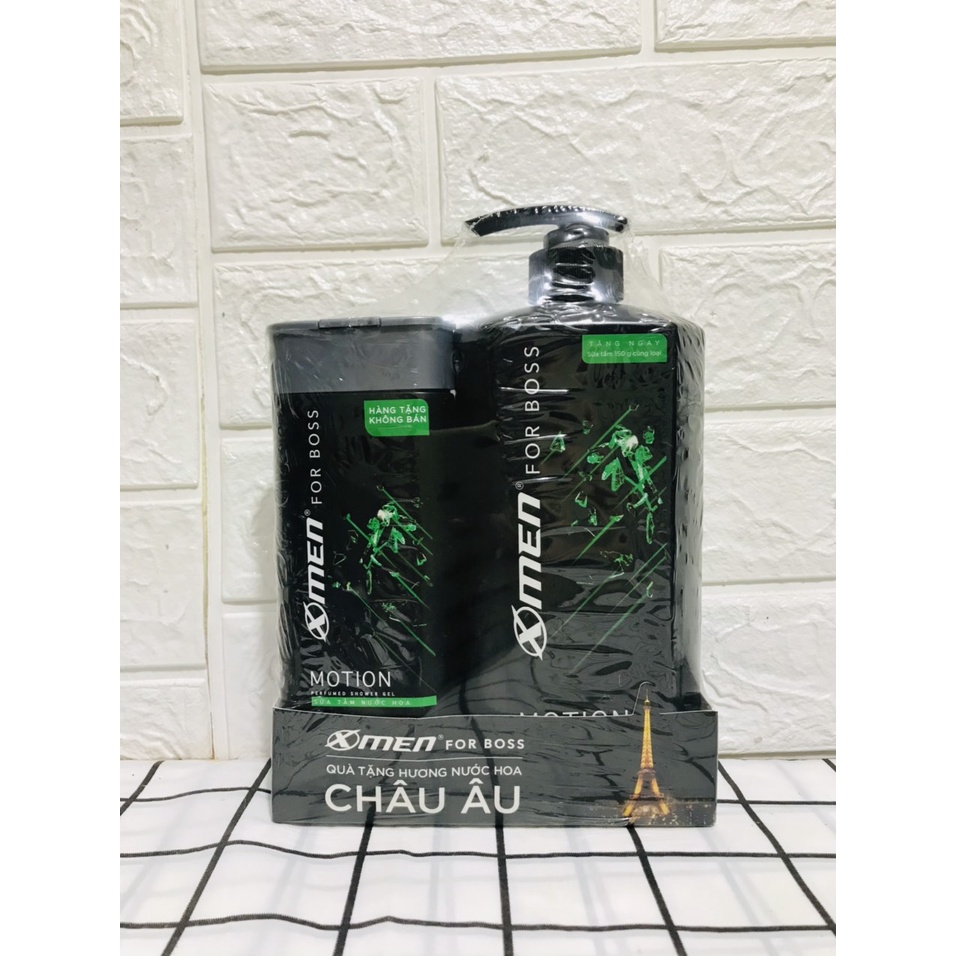 Dầu gội nước hoa X-Men For Boss 650g TẶNG KÈM SỮA TẮM CÙNG LOẠI