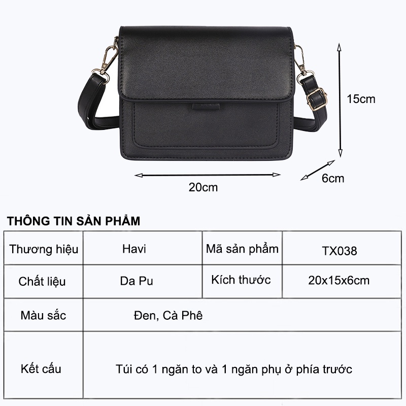 Túi Đeo Chéo Mini Bằng Da Mềm Phong Cách Cơ Bản Thời Trang Cho Nữ JP5