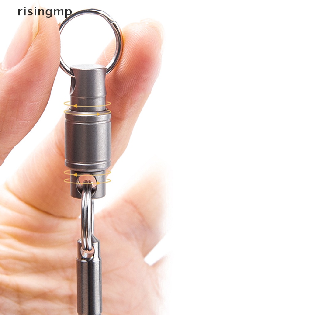 Khóa Xoay EDC Bằng Hợp Kim Titan Di Động Đa Năng Cho Hoạt Động Ngoài Trời ♨Trên đó