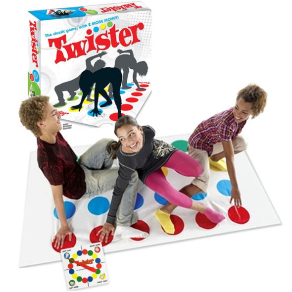 Trò chơi vặn người Twister tương tác cho người lớn và trẻ em