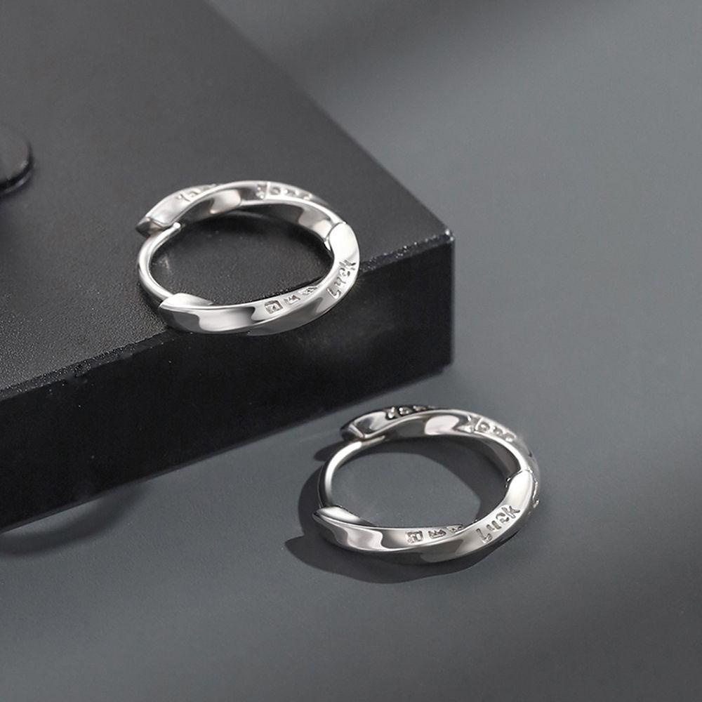 Khuyên Tai Kim Loại Hình Chùm Hoa May Mắn Phong Cách Hip Hop