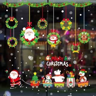 Tranh decal merry christmas