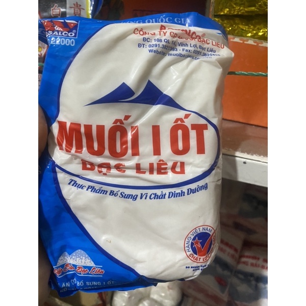 muối hạt muối bọt 1kg