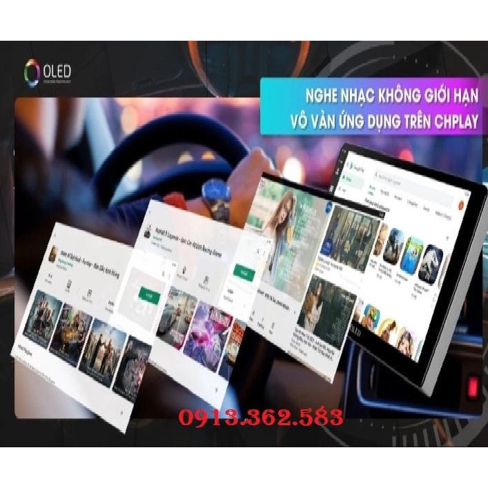 Màn liền cam 360 Oled X5s new 2022 theo dõi hành trình 360 từ xa trên điện thoại , cấu hình khủng RAM 4 rom64g