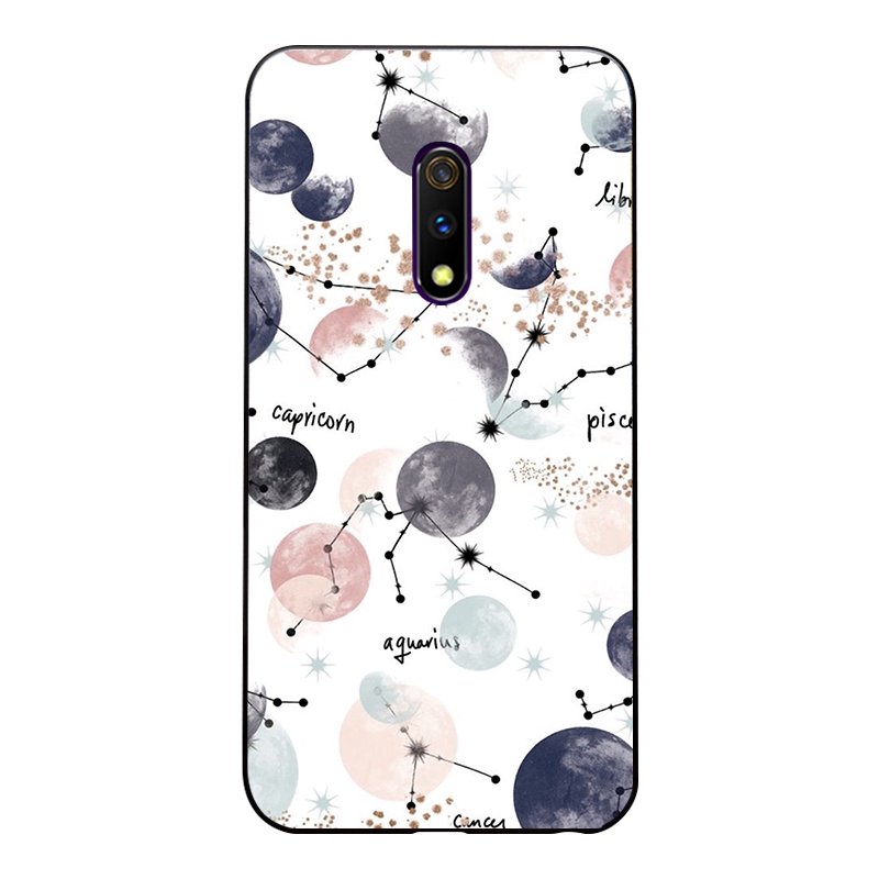 E21 Brilliant starry sky Realme C2 C3 2 3 5 6 Pro 5i 5S X Lite Q XT X2 X50 A5 Soft Phone Case