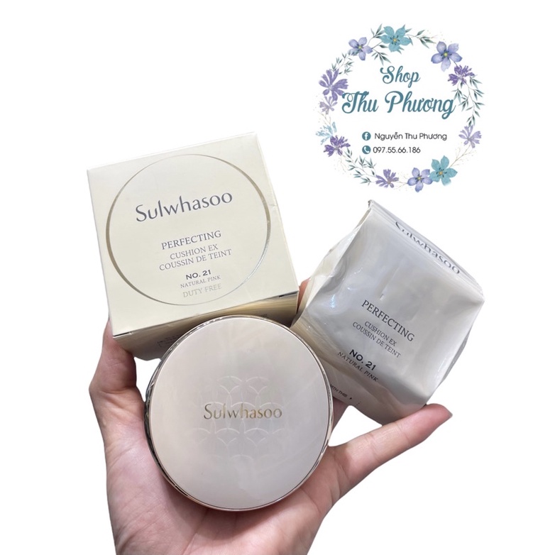 phấn nước Cushion Sulwhasoo ex bản limited Edition date 2024 ( tone 21)