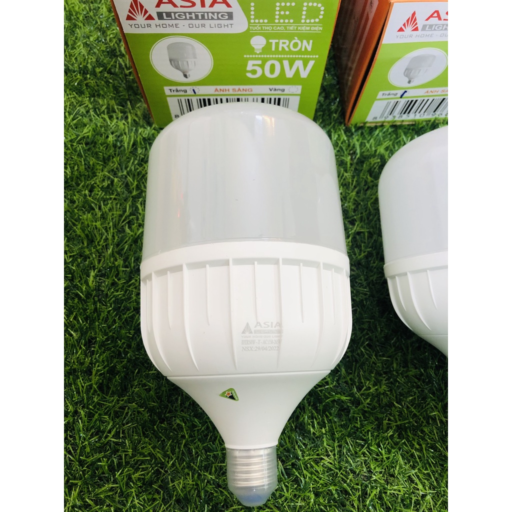 Bóng đèn led công suất lớn 30W, 40W, 50W Asia Việt Nam - LỖI ĐỔI MỚI