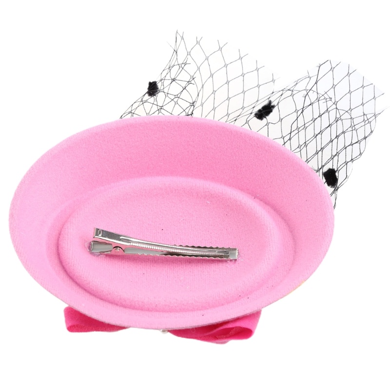 Kẹp Tóc Trang Trí Hình Nón Lưới Dễ Thương Dành Cho Nữ