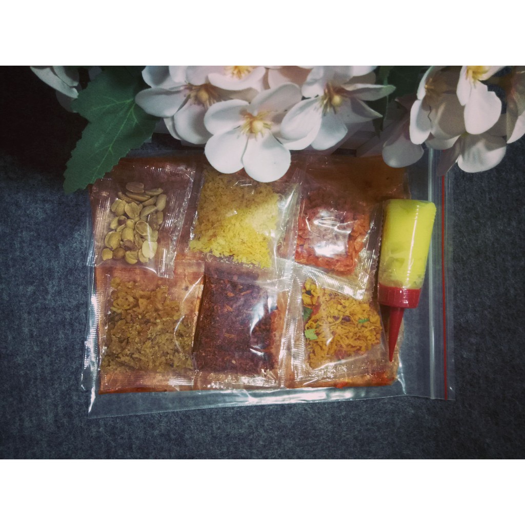 BÁNH TRÁNG BƠ 6 VỊ - 2 BÁNH LƠN - BƠ CHAI ( TÚI ZIP ) ẢNH CHỤP THẬT