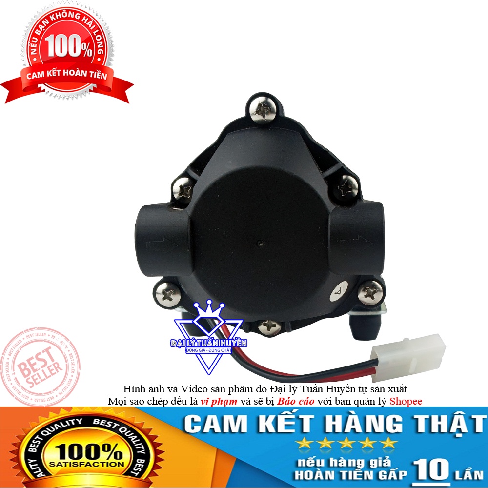 Bơm tăng áp 24v Amoa – Hút đẩy siêu khỏe - dùng cho máy lọc nước RO và dàn phun sương