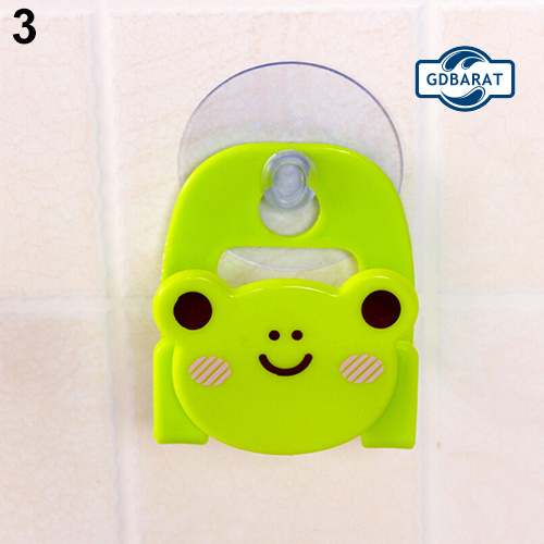 Giá Đỡ Xà Phòng Hình Động Vật Hoạt Hình Có Giác Hút Tiện Dụng Cho Nhà Tắm / Nhà Bếp