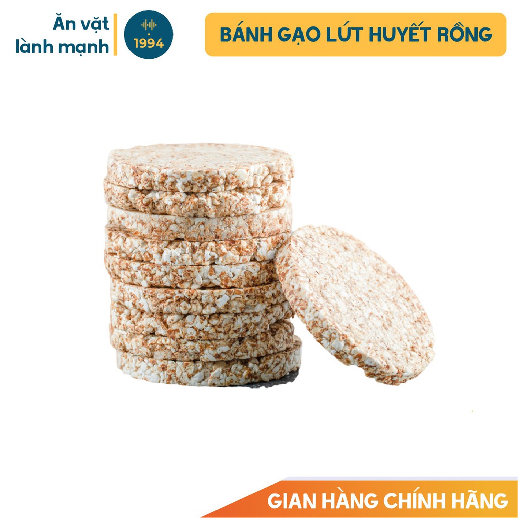 Bánh gạo lứt ăn kiêng, giảm cân, tập gym 150gr 1994food thơm ngon, giòn tan (17-18 chiếc bánh)