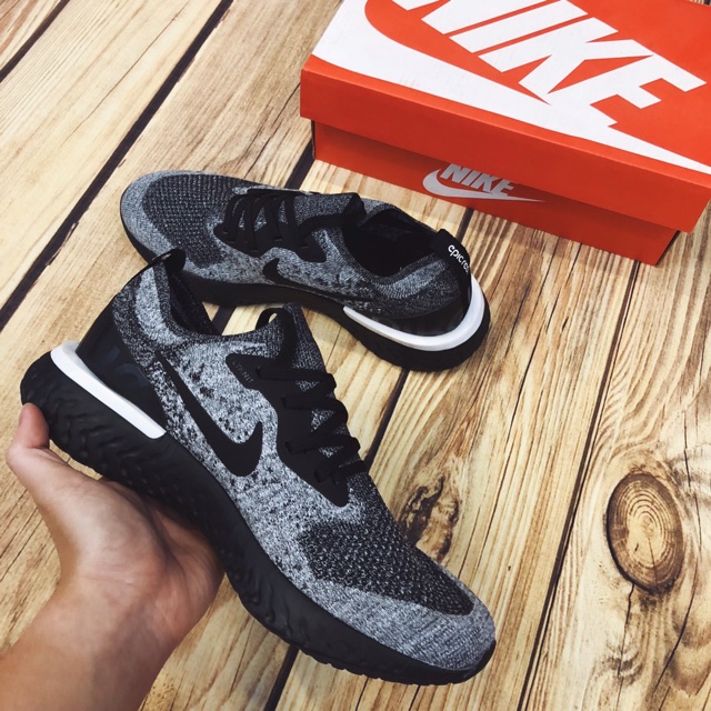 Giày Epic React Flyknit nam nữ cao cấp nhẹ êm gym thể thao