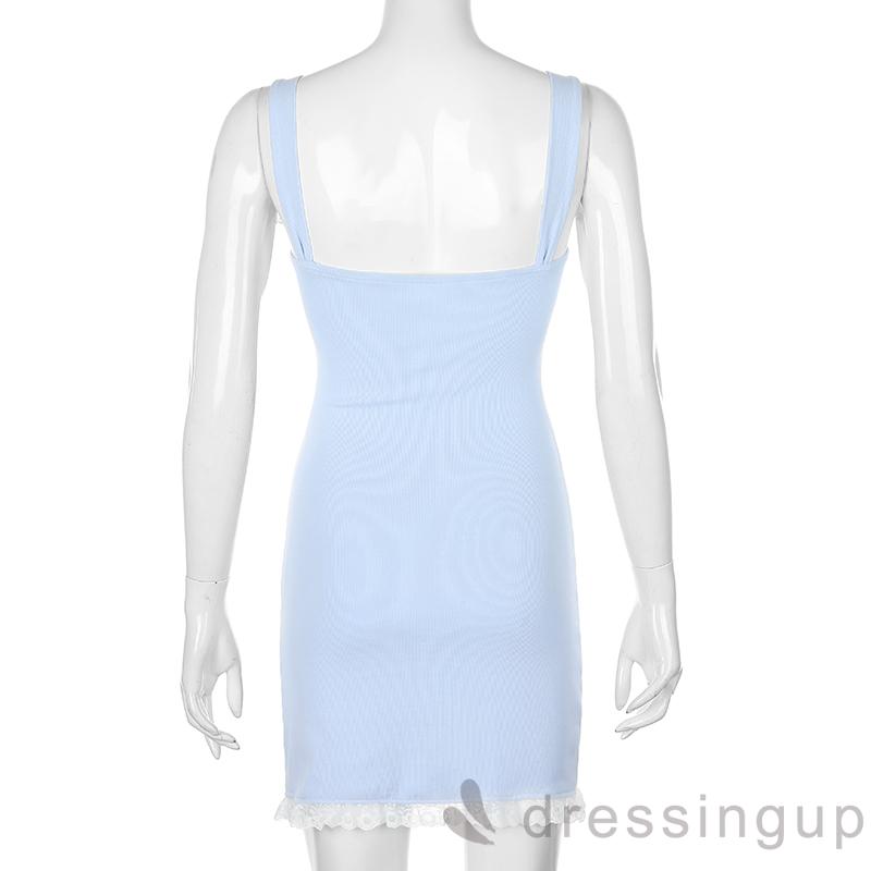 Đầm phối ren thời trang quyến rũ cho nữ size S/M/L | BigBuy360 - bigbuy360.vn