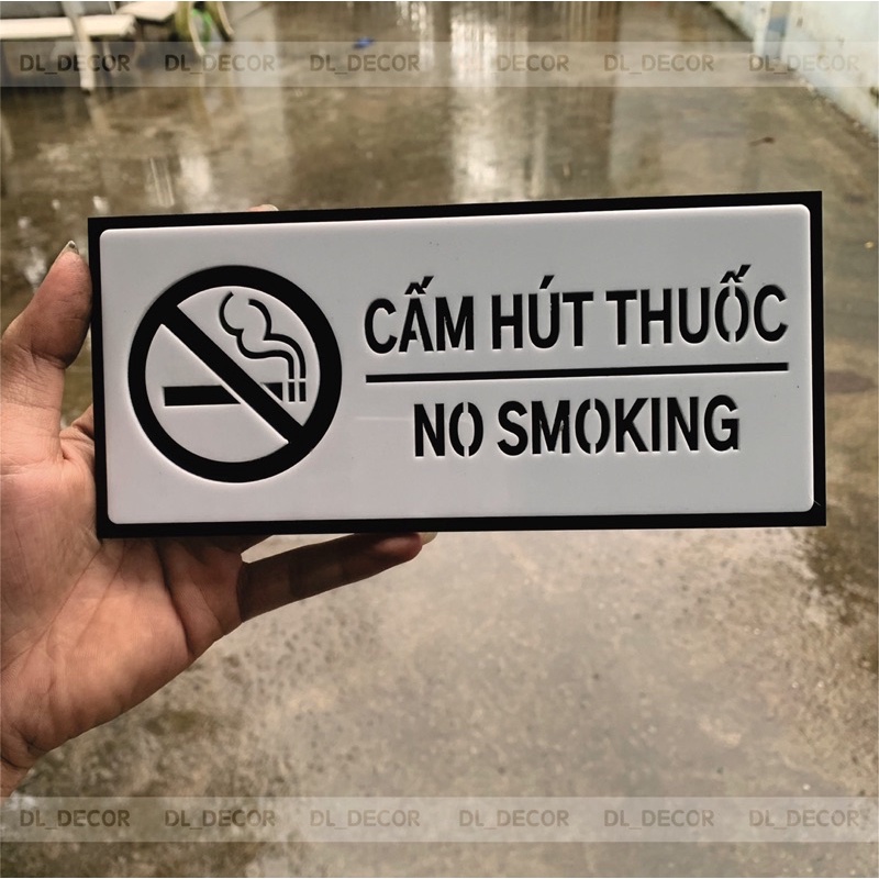 Bảng cấm hút thuốc, no smoking