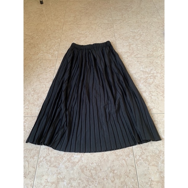 CHÂN VÁY THUN GIẢ DA