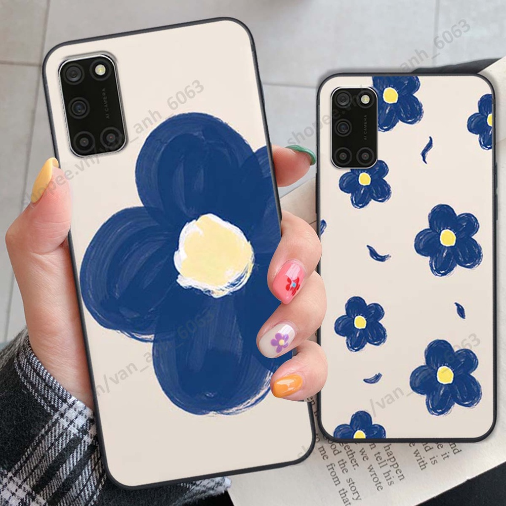 Ốp lưng Oppo A52 / A92 in hình hoa, gấu rich bear nghệ thuật, thời trang