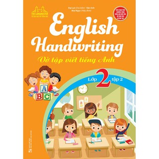 English Handwriting - Vở Tập Viết Tiếng Anh Lớp 2 (Tập 1-2)