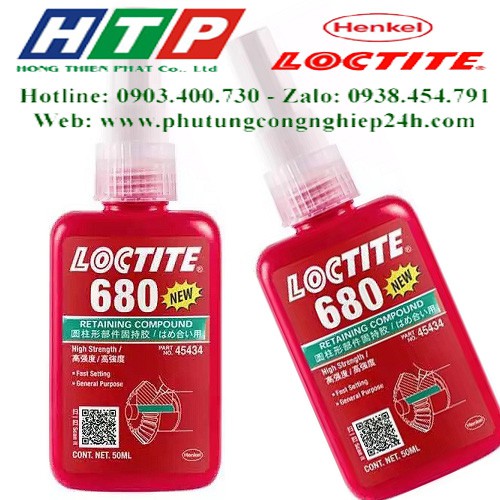 Loctite 680 loại 50ml chống xoay màu xanh lá