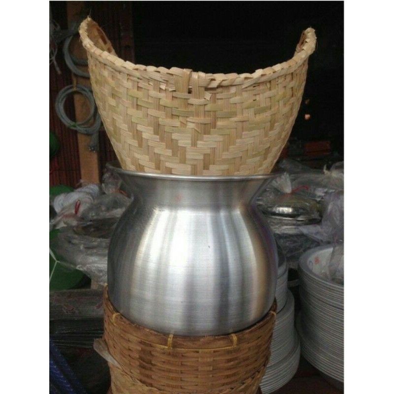 Nồi Hấp Xôi Dễ Dàng Sử Dụng Tặng Khẩu Ép