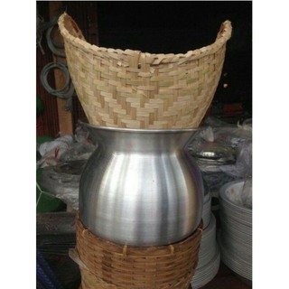 Nồi Hấp Xôi(Chõ Đồ Xôi Lào) Tặng Khẩu Ếp