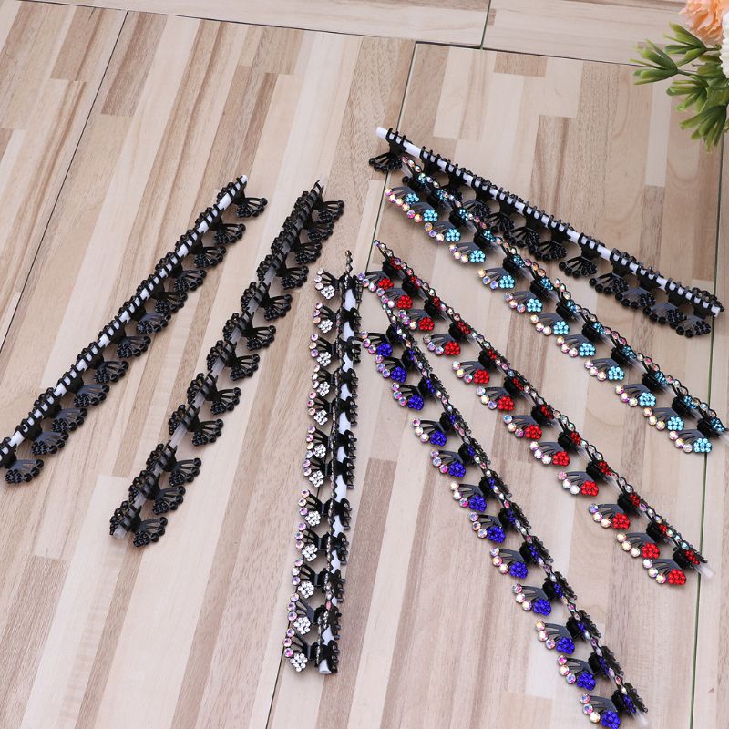 Bộ 12 Kẹp Tóc Đính Pha Lê Thời Trang 2018 Xinh Xắn Cho Nữ